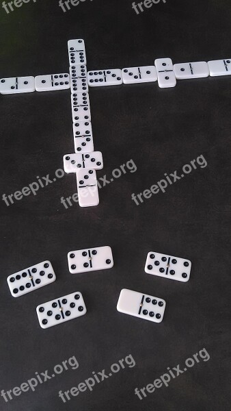 Dominoes Games Domino Pattern Set