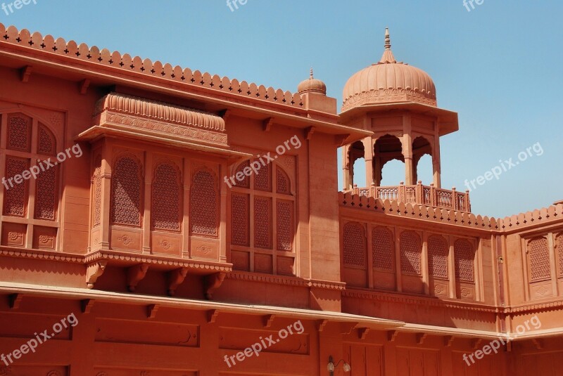 India Rajastan Jaisalmer Architecture Dome