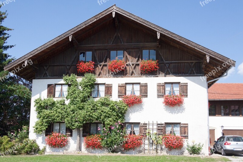 Farmhouse Bavaria Upper Bavaria Old Rustic