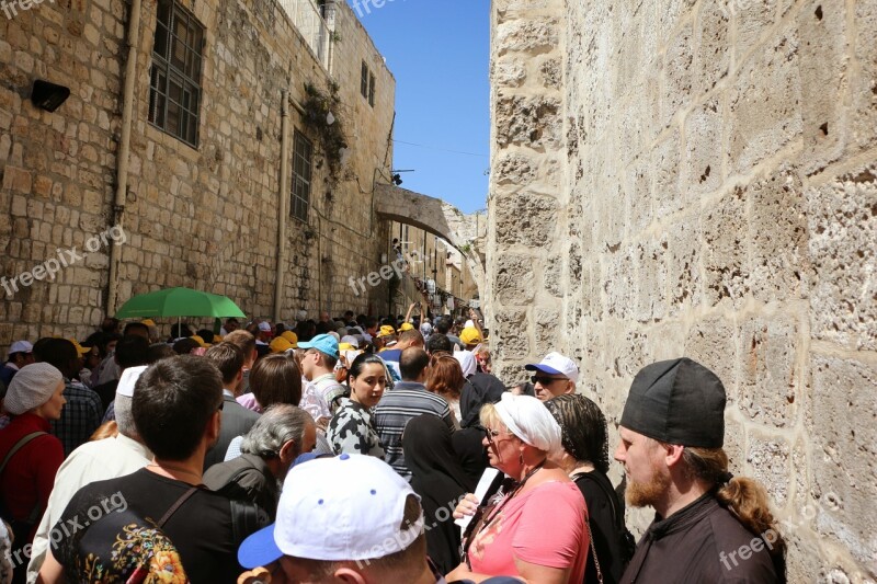 Jerusalem Israel Easter The Procession Free Photos