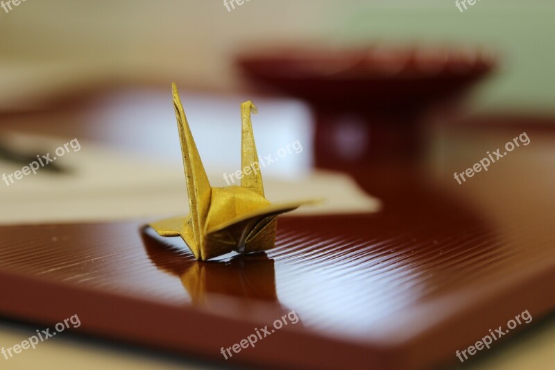 Origami Crane Japan Map Free Photos