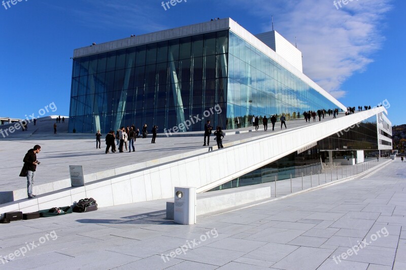 Oslo Opera House Norway Opera Architecture