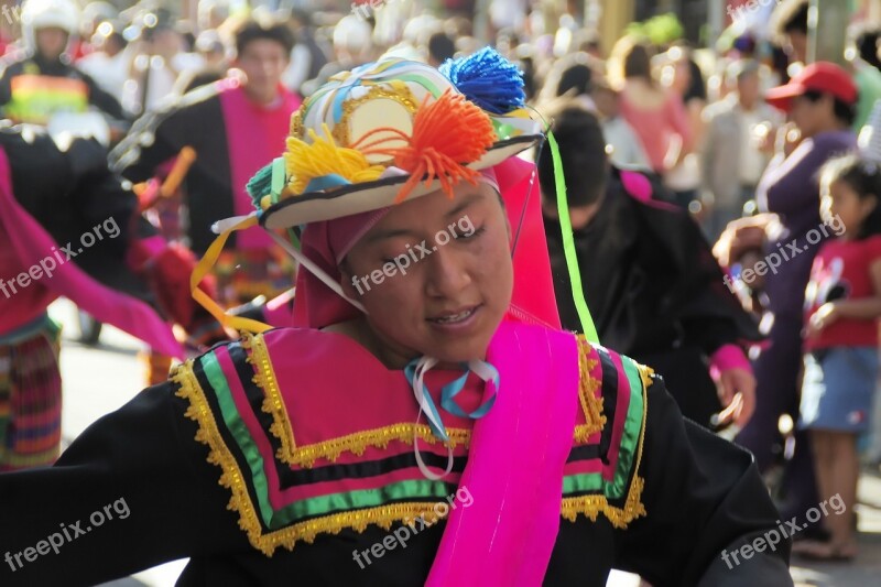 Ecuador Riobamba Peasant Festival Costume