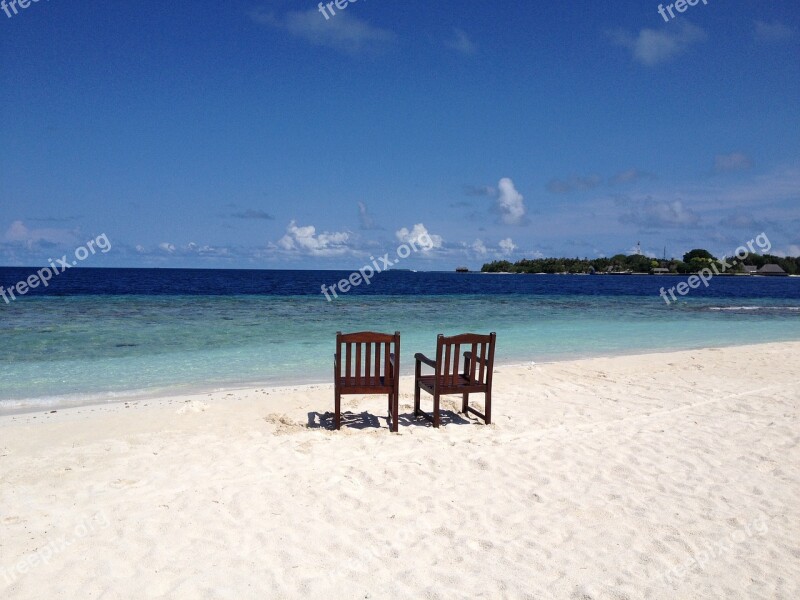 Maldives Beach Bandos Island Resort Island