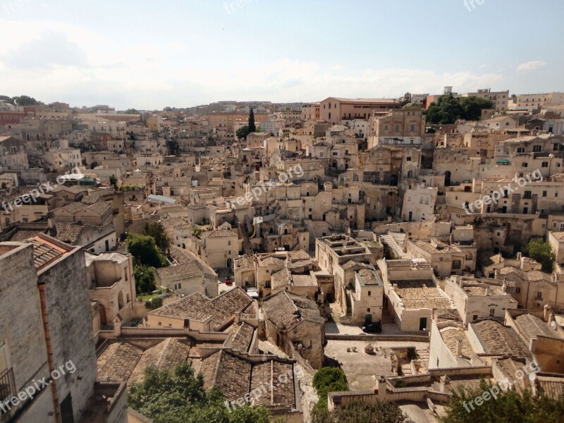 Matera Italy Sassi Unesco Basilicata