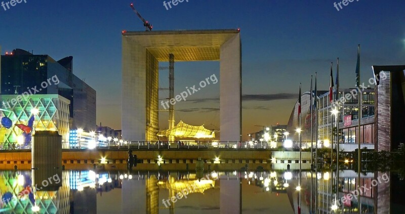 Paris Ark France Architecture La Defense