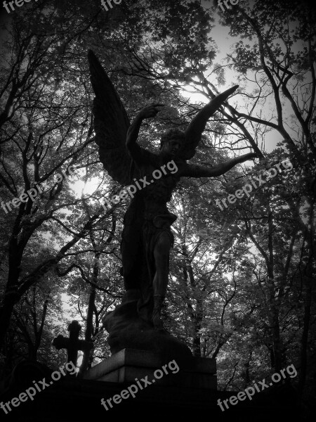 Angel Cemetery Powązki The Tomb Of Death