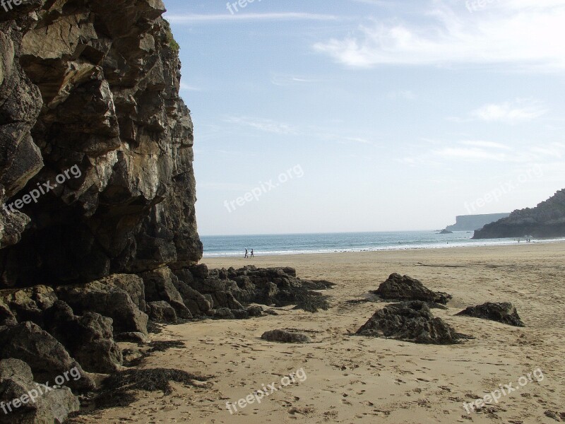 Beach Seaside Wales Sea View