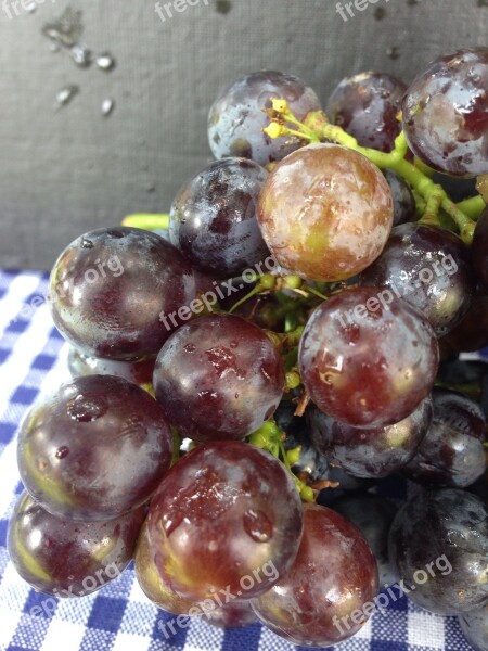 Grapes Berry Bunch Free Photos