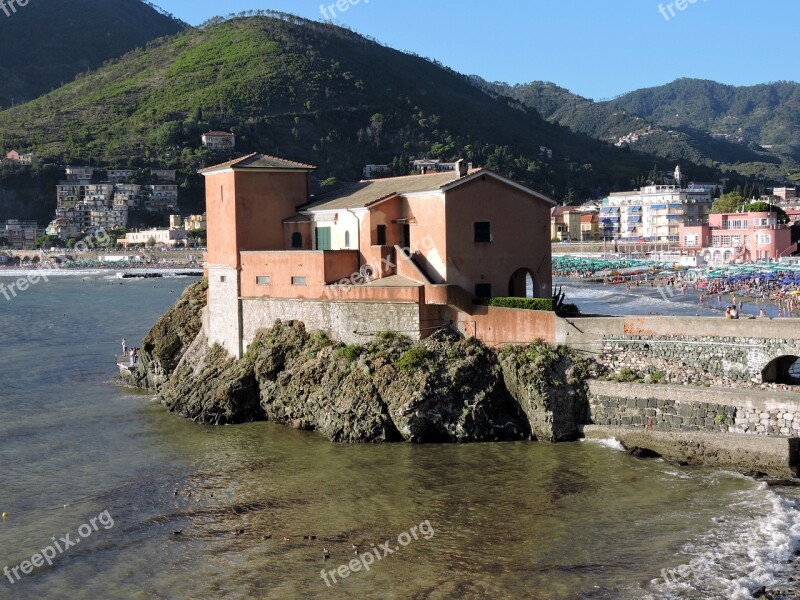 Levanto Porto Building Sea Beach