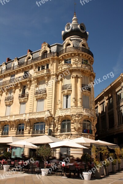 Montpellier Facade Building Building Facade Architecture