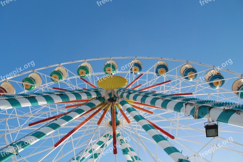 Wheel Amusement Park Nacelle Height Color