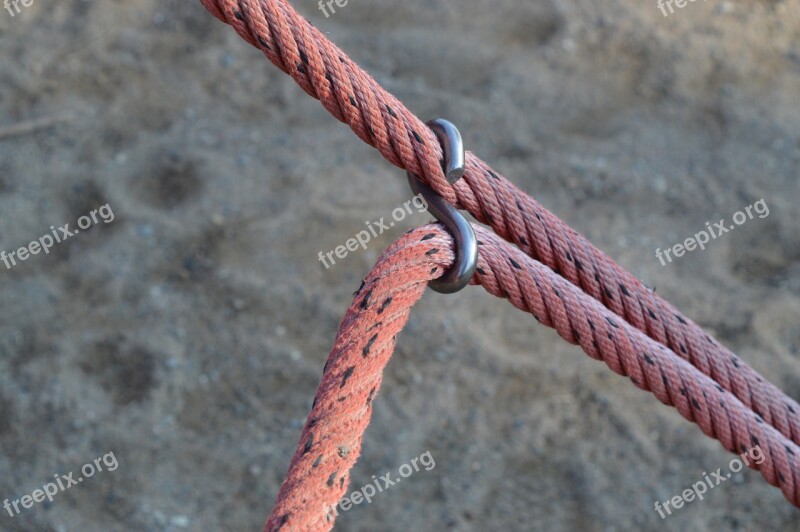 Rope Tied Cord Strong Security