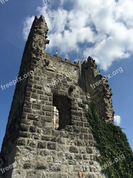 Bonn Dragon Rock Ruin Viewpoint Castle