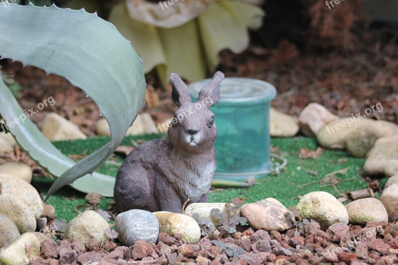 Doorstop Rabbit Garden Free Photos