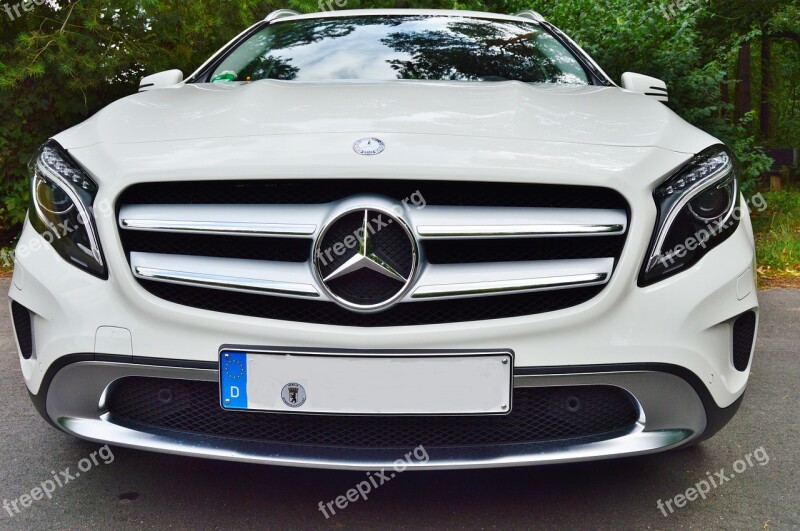 Mercedes Benz Auto Suv Front Novelty