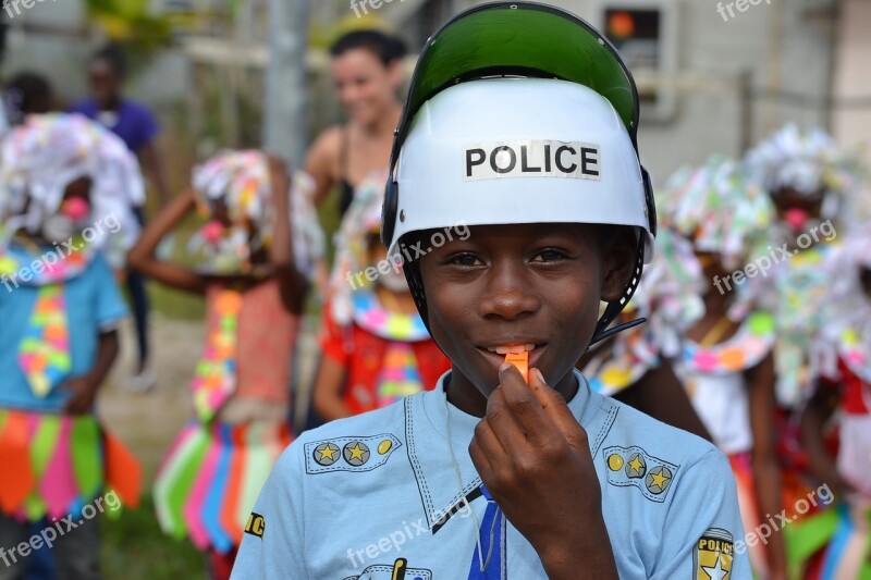 Child Disguise Carnival Police Costume