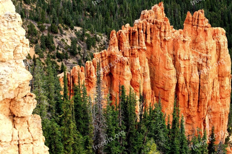 Bryce Canyon Hoodoo Utah Canyon Park