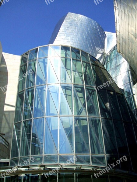 Guggenheim Museum Bilbao Spain Building