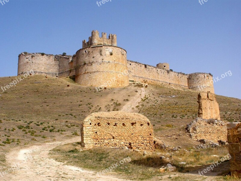 Berlanga De Duero Village Soria Castile Leon