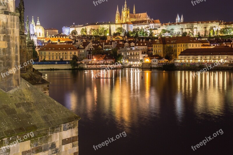 Castle Prague Night City History