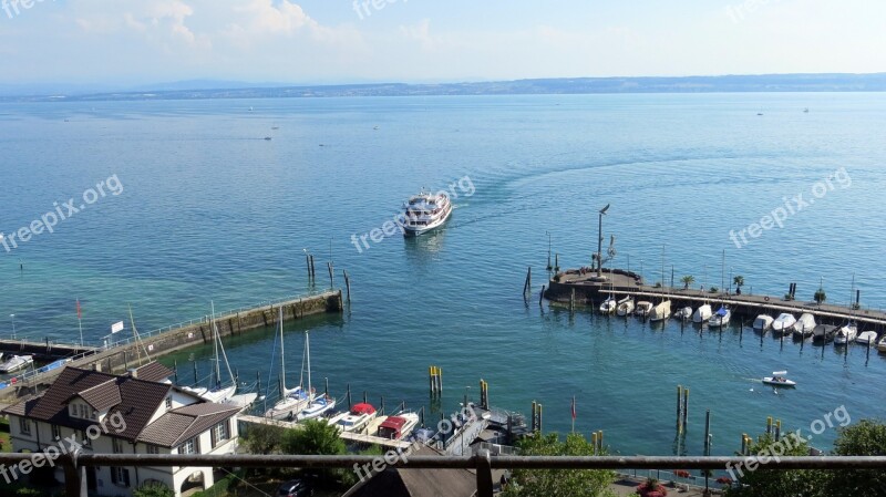 Meersburg Lake Constance Tourism Vacations Quiet