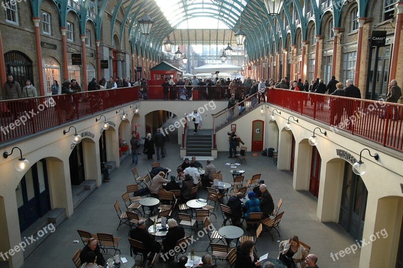 United Kingdom London Covent Garden Shopping Market