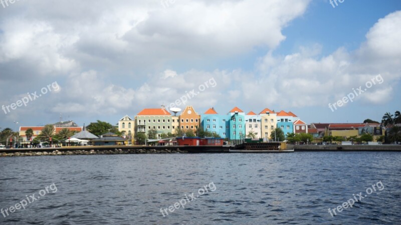 Curacao Willemstad Architecture Buildings Dutch