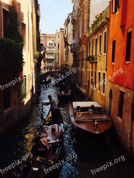 Venice Channel Gondola Alley Mood