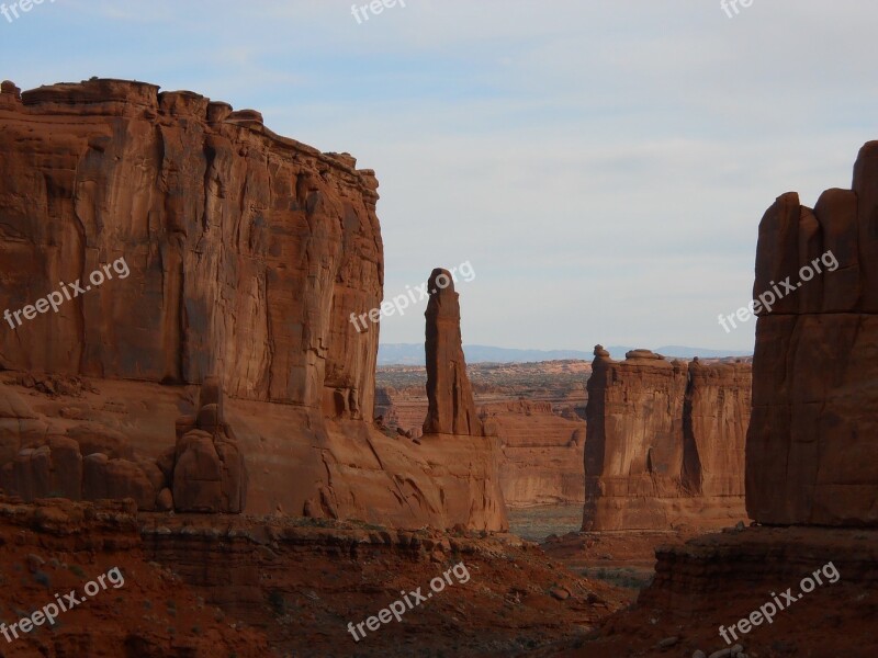 Monument Valley Utah Scenic Landscape Canyon