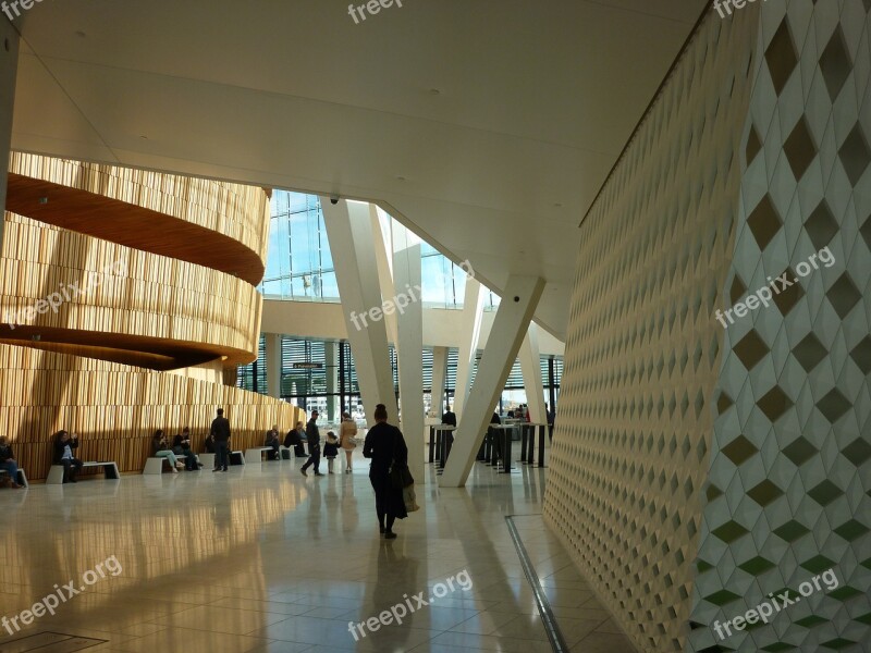 Oslo Opera House Norway Human Modern