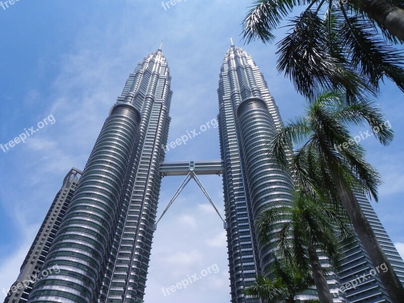 Petronas Twin Towers Mal Malaysia Kuala