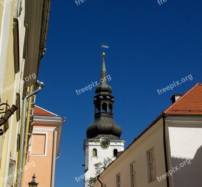 Estonia Tallinn Church Cupolas Architecture