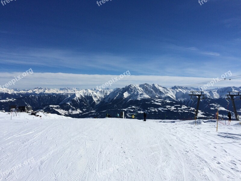 Mountains Snow Switzerland Winter White