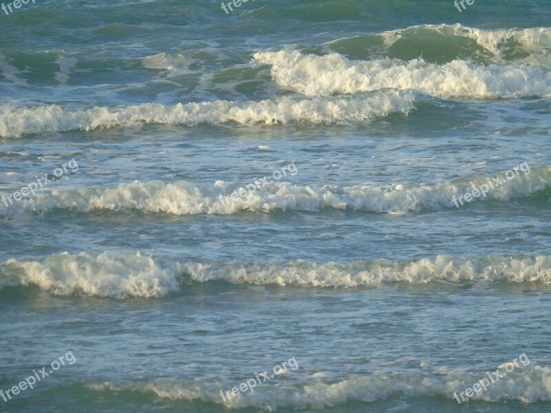 Beach Landscape Tourist Attraction Brazil Mar