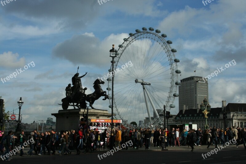 London London Eye England Free Photos