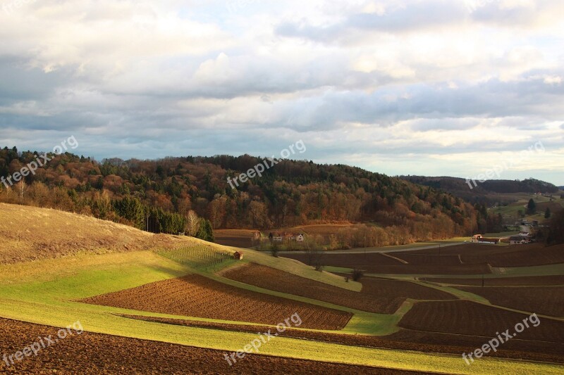 Landscape Styria Austria Nature Spring