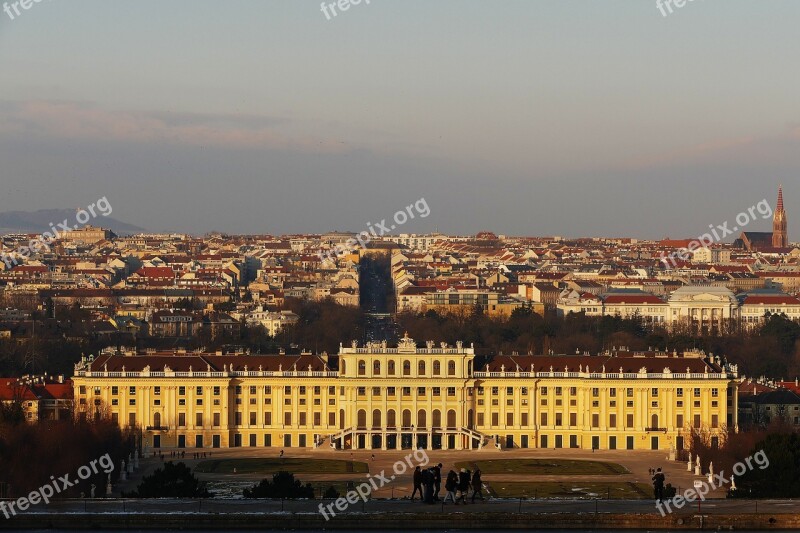 Schönbrunn Castle Vienna Austria Architecture