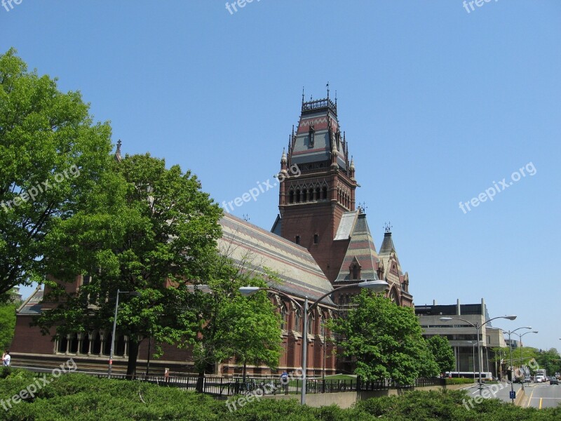 Cambridge Massachusetts Harvard Architecture Memorial