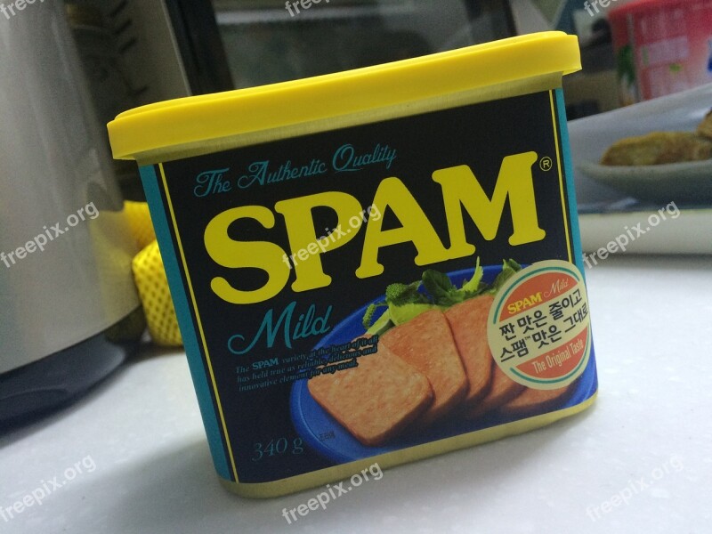 Spam Sausage Ham Ham Tin Free Photos