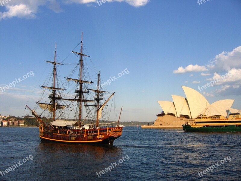 The Bounty Opera House Sydney Australia Free Photos