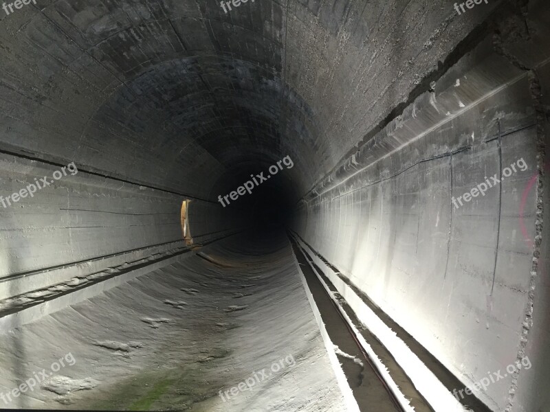 Tunnel Dark Tube Protection Free Photos