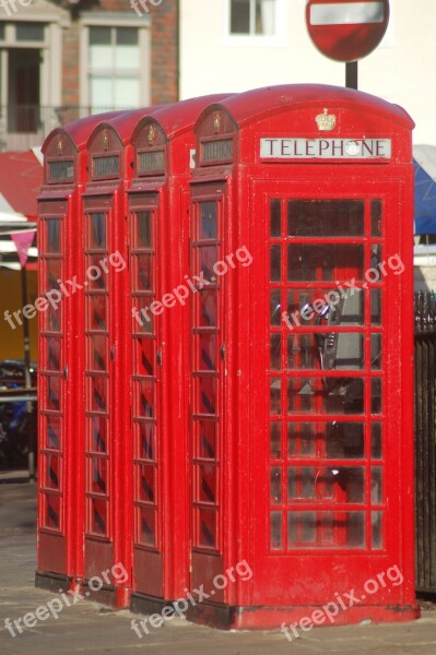 Public Phone Red Great Britain Free Photos