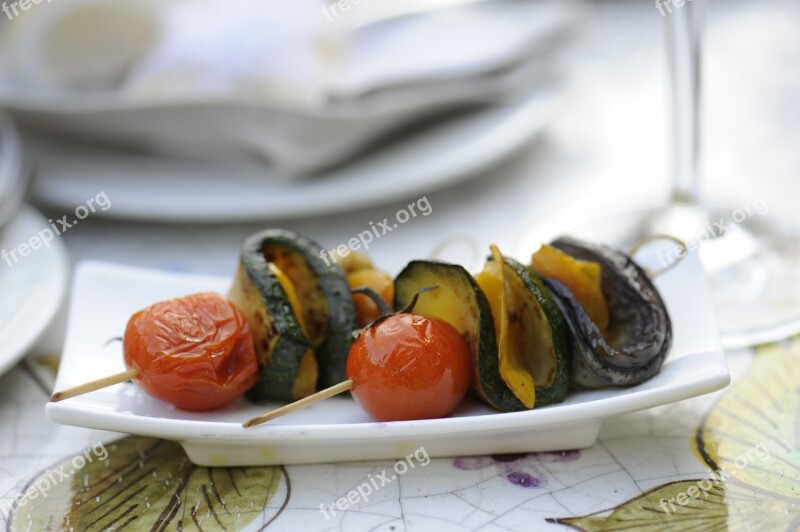 Gourmet Tomato Vegetables Gastronomy Food