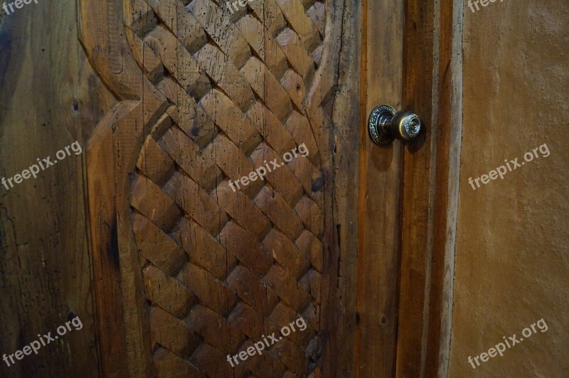 Door Carving Carved Door Wood Rustic