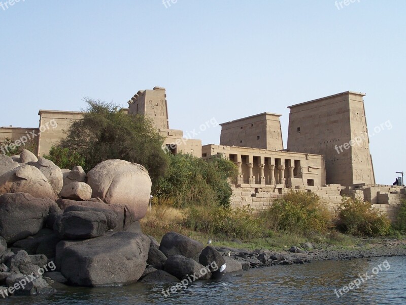 Aswan Egypt Architecture Ancient Travel