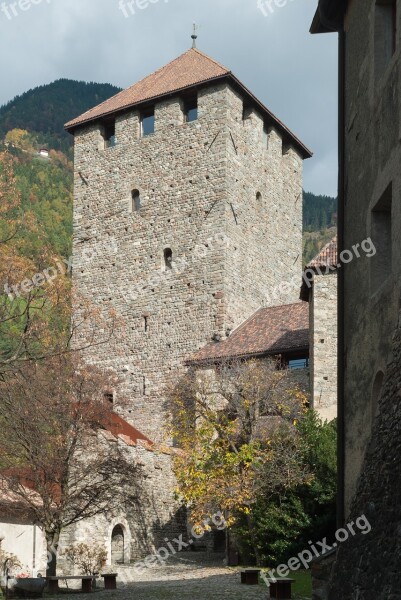 Tirol Castle Tyrol Meran Italy