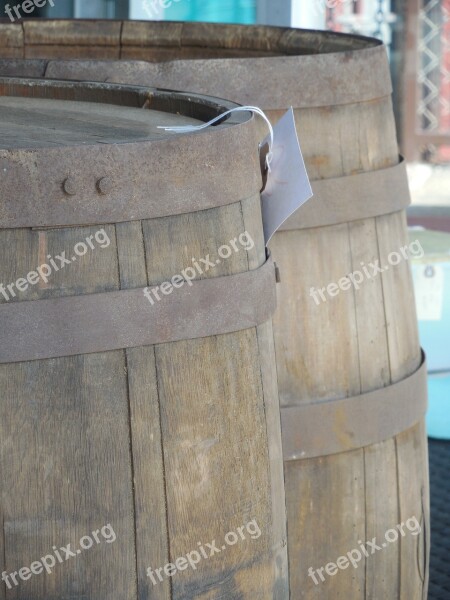 Barrel Keg Beer Alcohol Drink