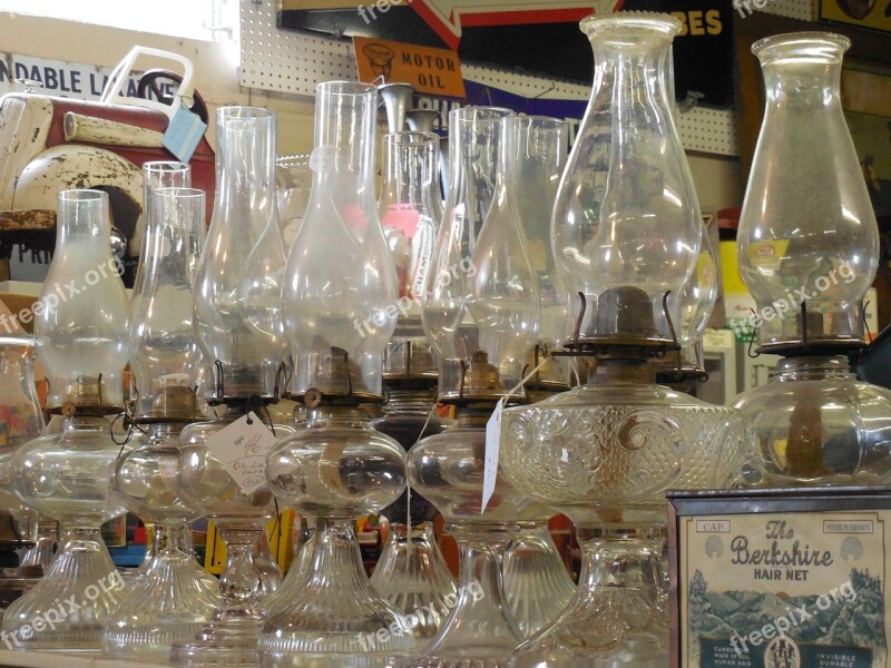 Oil Lamps Glass Oil Lamp Lantern