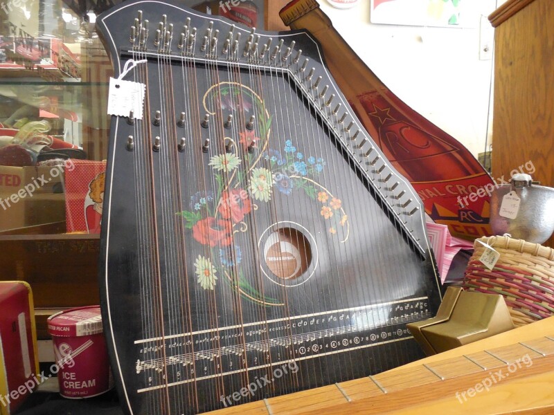 Autoharp Harp String Instrument Musical Instrument Music